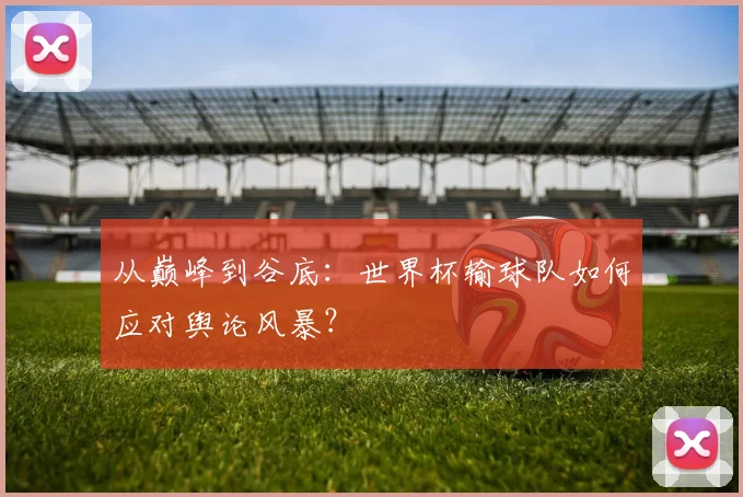 从巅峰到谷底：世界杯输球队如何应对舆论风暴？